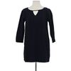 Robe courte Bash Robe en coton noire