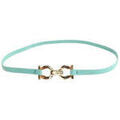Bracelets sur Grenoble : Bracelets Salvatore Ferragamo Bracelet en cuir turquoise