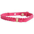Bracelets Salvatore Ferragamo Bracelet en cuir rose Grenoble