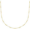 Collier Brillaxis Collier petites boules dor&eacute;es plaqu&eacute; or Jaune