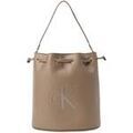 Sac &agrave; main Calvin Klein Jeans RAISED CK LARGE BUCKET LV04F3232G Grenoble