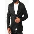 Veste Kebello Veste 1 Bouton H, Noir Grenoble