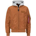 Veste Alpha Industries MA-1 TT Hood Light - hazel brown Grenoble