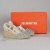 Espadrilles JB Martin VIENNE Argent&eacute;