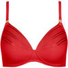 Emboitants Lisca Soutien-gorge pr&eacute;form&eacute; sans armatures PRINCESS Rouge