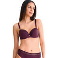 Rembourr&eacute;s Lisca Soutien-gorge pr&eacute;form&eacute; RIA Violet Grenoble