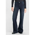 Jeans sur Grenoble : Jeans flare / larges Dogg Jean LE TEMPS DES CERISES PULP FLARE MATTI Blue Black