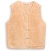 Gilet Tom Tailor Veste sans manches Caramel Beige