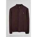 Pull sur Grenoble : Pull Teddy Smith Pull P-MARTY 2 Marron Fonc&eacute; Marron