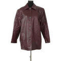 Vestes sur Grenoble : Veste Magda Butrym Manteau en cuir bordeaux