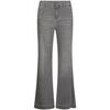 Jeans flare / larges Liu Jo Jean &eacute;vas&eacute; taille haute avec boutons Gris