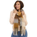 Echarpe La Modeuse Foulards, &eacute;charpes pour femme - Beige - Beige