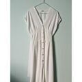 Robe New Collection Robe blanche &eacute;t&eacute; fluide Blanc Grenoble
