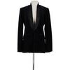 Veste Sportmax Blazer en coton noir