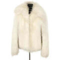 Vestes sur Grenoble : Veste Paco Rabanne Fourrure en laine &eacute;crue Beige