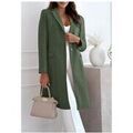 Manteaux sur Grenoble : Manteau Kebello Manteau Mi Long F, Kaki