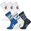 Chaussettes sur Grenoble : Chaussettes Nfl unisexe Chaussettes Paquet de 6 6Pack Crew Socks