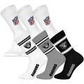 Chaussettes sur Grenoble : Chaussettes Nfl unisexe Chaussettes Paquet de 6 6Pack Crew Socks