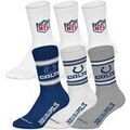 Chaussettes sur Grenoble : Chaussettes Nfl unisexe Chaussettes Paquet de 6 6Pack Crew Socks