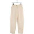 Pantalons sur Grenoble : Pantalon Givenchy Pantalon droit en coton &eacute;cru Beige