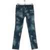 Jeans skinny Barbara Bui Pantalon slim en cuir bleu