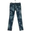 Jeans sur Grenoble : Jeans skinny Barbara Bui Pantalon slim en cuir bleu