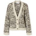 Gilet Selected W Lindsay Cardigan - Birch/Delicious Grenoble