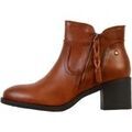 Bottes femme sur Grenoble : Bottines Super Mode Bottines &agrave; Zip Marron