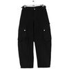 Pantalon Maje Jean large en coton noir
