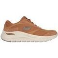 Baskets homme sur Grenoble : Baskets Skechers BASKETS ARCH FIT THE KEEP MARRON