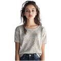 Tee-shirts sur Grenoble : T-shirt Kebello Top l&eacute;ger F, Beige Beige