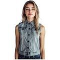 Vestes sur Grenoble : Veste Kebello Veste en denim F, Gris