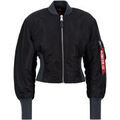 Veste Alpha Industries Waisted MA-1 W - black Grenoble
