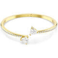 Bracelets Swarovski Bracelet jonc Mesmera dor&eacute; Taille M Jaune
