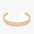Bracelets sur Grenoble : Bracelets Lollipops Manchette acier inoxydable Dor&eacute;