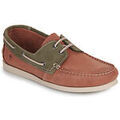 Chaussures de ville homme sur Grenoble : Chaussures bateau Dream in Green ANTERO Marron