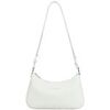 Sac a main LANCASTER Sac porte epaule en cuir Ref 54232 Blanc