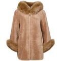 Manteaux sur Grenoble : Manteau Levinsky Veste femme Franciane Ref 64187 Noisette