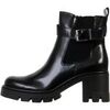Bottines Super Mode Bottines &agrave; Zip Noir