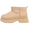 Bottes femme sur Grenoble : Bottines Super Mode Bottines &agrave; Enfiler Beige