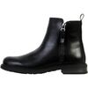 Boots Super Mode Bottines &agrave; Zip Noir