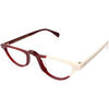 Lunettes de soleil Xlab Mod&egrave;le Lesina, verres photochromiques couleur Bordeaux-Ivoi Bordeaux