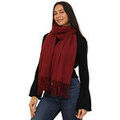 Echarpe La Modeuse Foulards, &eacute;charpes pour femme - Bordeaux - Bordeaux