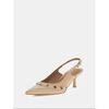 Chaussures escarpins Guess FLPYAN LEA05 YANAI-NUDE