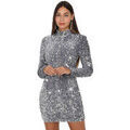 Robe La Modeuse Robes pour femme - Argent&eacute; - Argent&eacute;