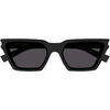 Lunettes de soleil Saint Laurent SL 633 CALISTA Lunettes de soleil, Noir/Noir, 57 mm