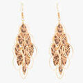 Boucles oreilles Lollipops Boucles d'oreilles cascade &agrave; paillettes Dor&eacute; Grenoble