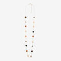 Collier Lollipops Sautoir multi perles L&eacute;opard f&eacute;lin Bordeaux Grenoble