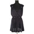Robe courte Azzaro Robe en soie noire Robe courte Azzaro Robe en soie noire Grenoble