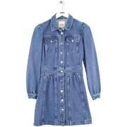 Robe courte S&eacute;zane Robe bleue Bleu